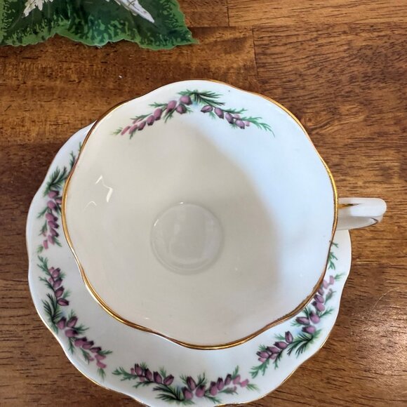 Royal Albert Road To The Isles Traditional British Songs Cup Saucer Highland - Picture 4 of 7